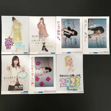 6698 모닝구 무스메. 이쿠타 에리나 브로마이드 7장 세트