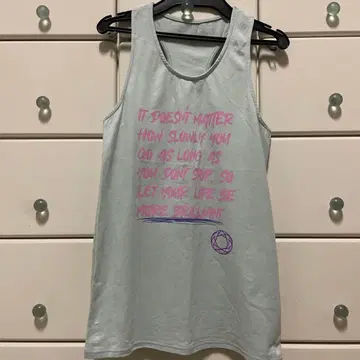 FEELCYCLE 스카이블루 탱크탑