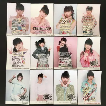 458 모닝구무스메. 카고 아이 생사진 12장 세트