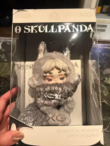 SKULLPANDA x XG 펜던트 스컬팬더 일본 한정판