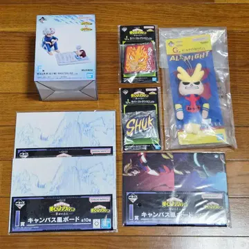 히로아카 제일복권 토도로키 형제 피규어 올마이트 열쇠고리