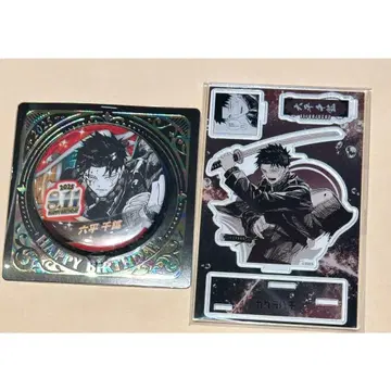 카구라바치 롯페이 치히로 생일 캔뱃지 생일 디오라마 피규어