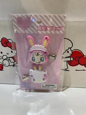mezzo piano x 산리오 캐릭터즈 앞머리 클립 헬로키티