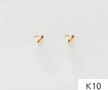 [ K10 ] 하트 귀걸이 스터드 귀걸이