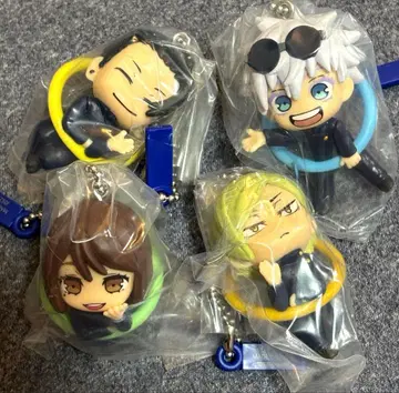 안녕하세요! 피규어 마스코트 주술회전 전 4종 세트 컴플리트