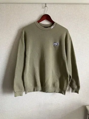 90s NO FEAR 맨투맨 카키