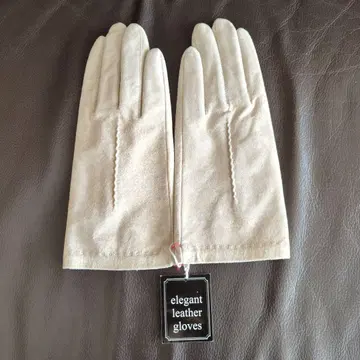 쿠로다 KURODA 돈피 엘레강트 가죽 장갑 베이지