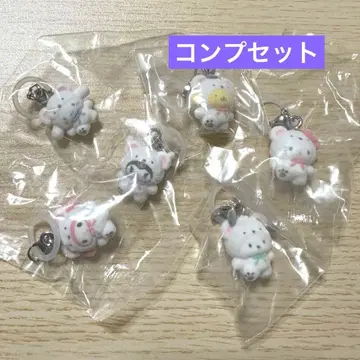 산리오 메지루시 액세서리 복슬복슬 스노우 컴프 세트