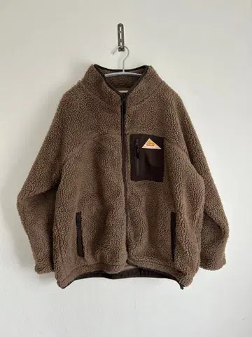 Samansa Mos2 보아 지퍼 블루종