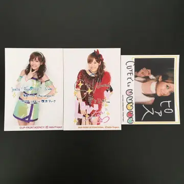 6113 모닝구무스메 다카하시 아이 브로마이드 3장 세트