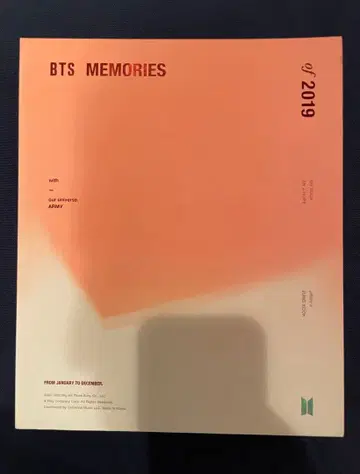 BTS MEMORIES OF 2019 DVD 태태 트레이딩 카드 포함
