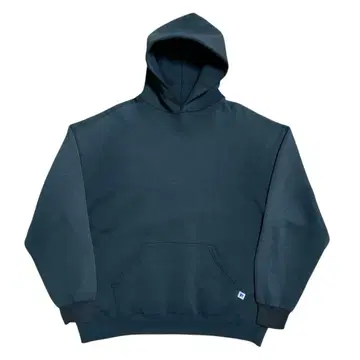 90s RUSSELL ATHLETIC 후드 맨투맨 페이드 블랙