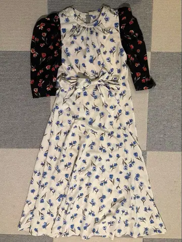 릴리 브라운 롱 원피스 칠부 LilyBrown