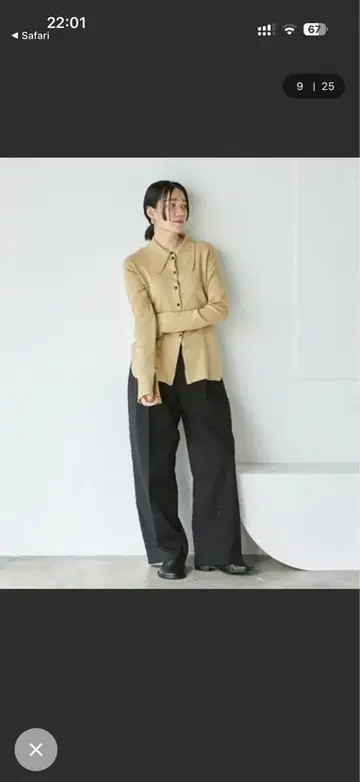 todayful 하이 게이지 니트 셔츠