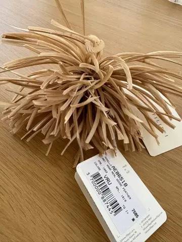 FABIANA FILIPPI 베이지 페더 코사지