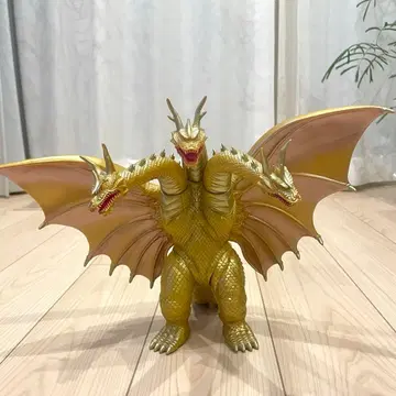 킹 기드라 피규어 골드