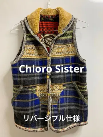 Chloro sister 베스트 리버서블 사이즈 34 2WAY