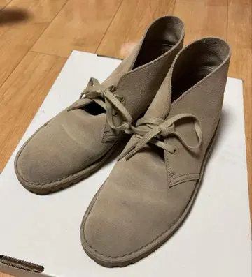 Clarks 데저트 부츠 커맨드 밑창 UK9