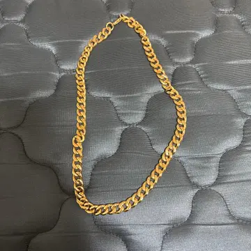 골드 메탈 체인 목걸이