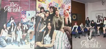 IVE Be Alright 초회 한정판 3 형태 x 6 세트