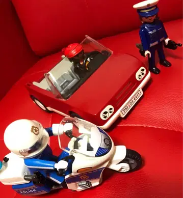 플레이모빌 경찰 차량 세트