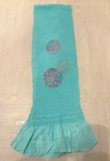 조임 오비 장식 천 스카이블루 미사용 새상품