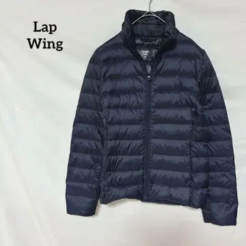Lap wing 다운 자켓 M 네이비 아우터 방한