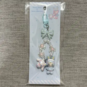 산리오 메조피아노 베리에짱 시나모롤 키링