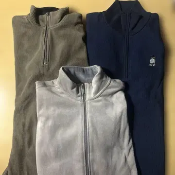 남성용 풀오버 플리스 자켓 LL