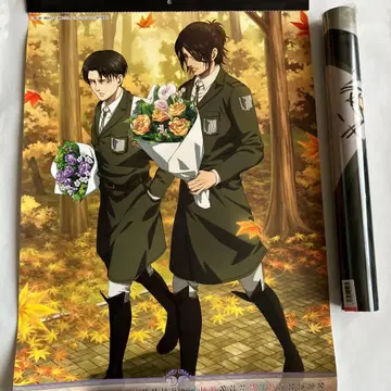 진격의 거인 달력 2022년 덤 포함 (리바이 한지)