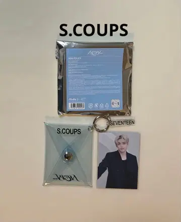 SEVENTEEN 세븐틴 에스쿱스 NEW 미니 파우치