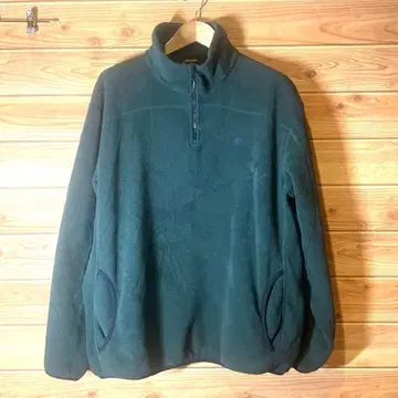 NAUTICA COMPETITION 플리스 XL 짙은 녹색 빅 실루엣