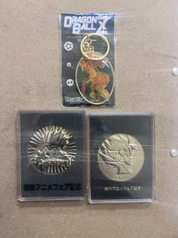 드래곤볼 손오공 메달 코인 도에이 애니메이션 키링 일괄