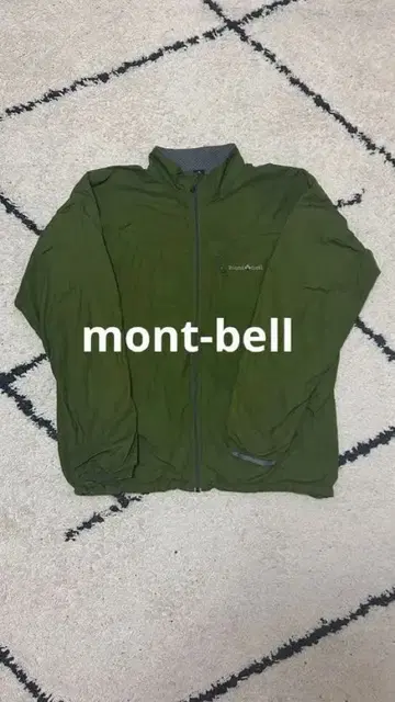 mont-bell 그린 M 나일론 자켓
