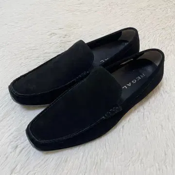 새상품급 리갈 슬립온 스웨이드 블랙 온오프 겸용 28cm 상당 로퍼