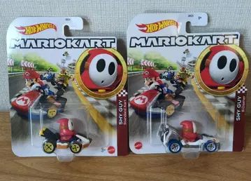 2개 [새상품] Hot Wheels 마리오 카트 Shy Guy 헤이호