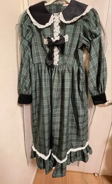 시마무라 아이노 에리 그린 원피스 샤로수 S 사이즈