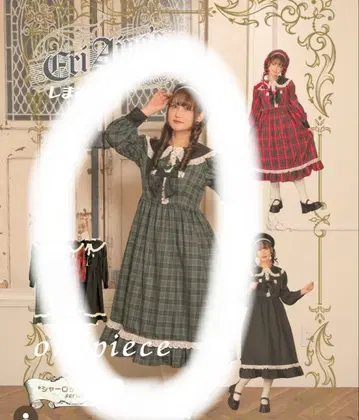 시마무라 아이노 에리 그린 원피스 샤로수 S 사이즈