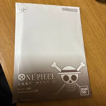 ONE PIECE 한정판 컬렉션 파일