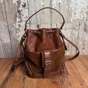 [ 새상품급 ] JEANASIS 지나시스 앤티크 척 백 브라운