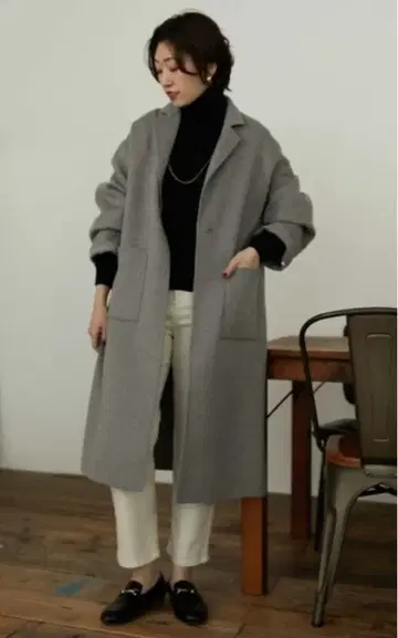 르 쿠르 블랑 리버 체스터 롱 코트 36