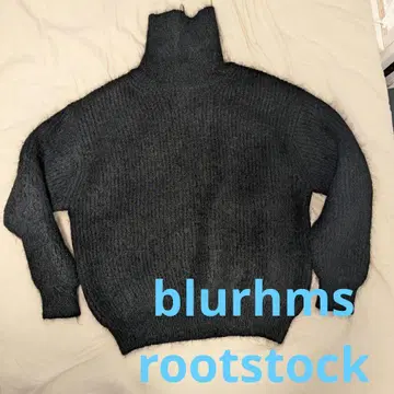 blurhms rootstock 터틀넥 스웨터
