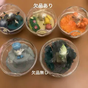 포켓몬 테라리움 컬렉션 묶음 판매 (결품 있음)