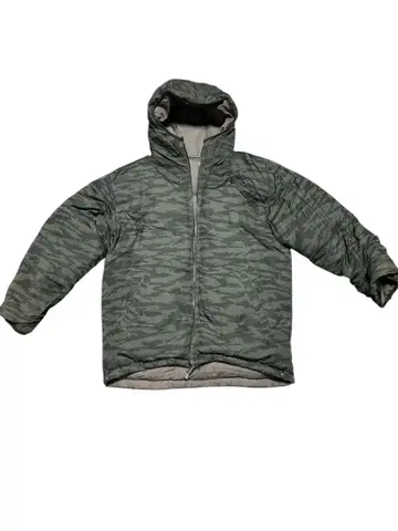 정글 스톰 다운 자켓 아우터 리버서블 L