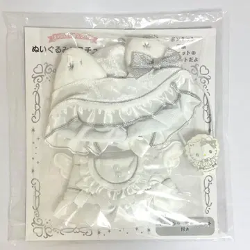 순백 천사 헬로키티 엔조이 아이돌 봉제 인형 코스튬 옷 갈아입히기