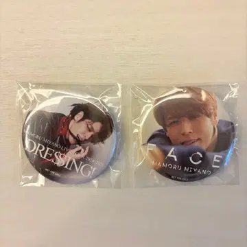 미야노 마모루 캔뱃지 FACE DRESSING!