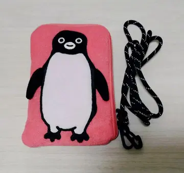 Suica 펭귄 스마트폰 숄더 핑크 오렌지페이지 부록 1개