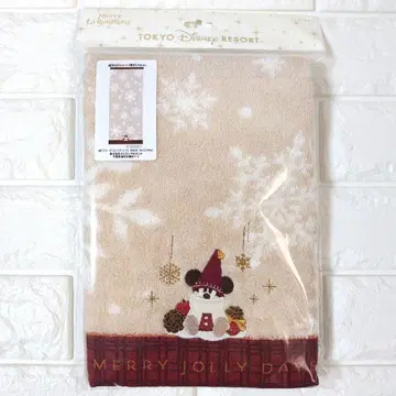 디즈니 리조트 크리스마스 2025 릴린린 페이스 타월
