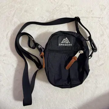 GREGORY 블랙 숄더백 S