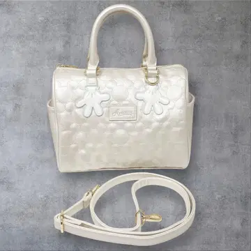 아림 퀼팅 미니 보스턴 백 디즈니 아림 화이트